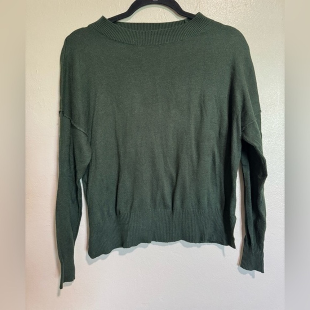 BP Green Stretch Knit Sweater Size XXS